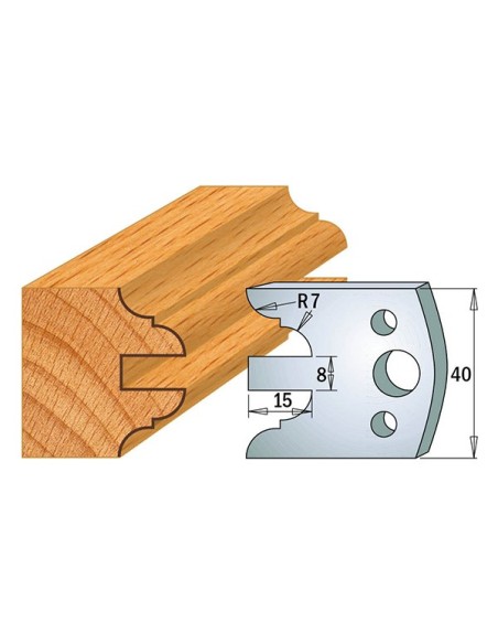 Coltelli sagomati 690.098 Limitatori 691.098